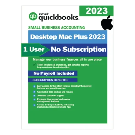 QuickBooks Desktop Mac Plus 2023 – No Subscription